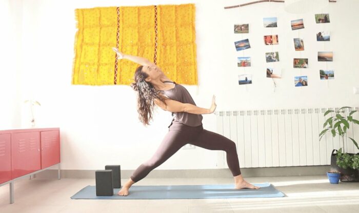 Crear Espacio Clase online yoga con cris