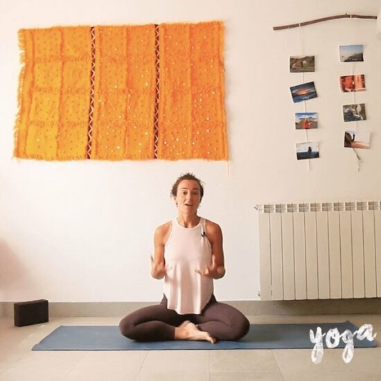 Septiembre clases yoga con cris online