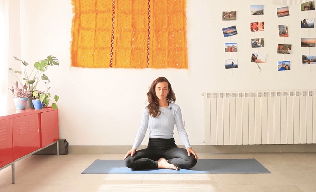 Meditación yoga con cris