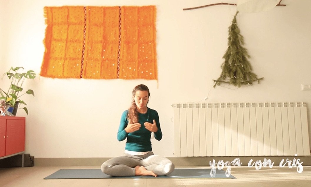 Diciembre yoga con cris online