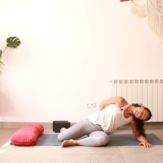 yin parar el tiempo yoga con cris online